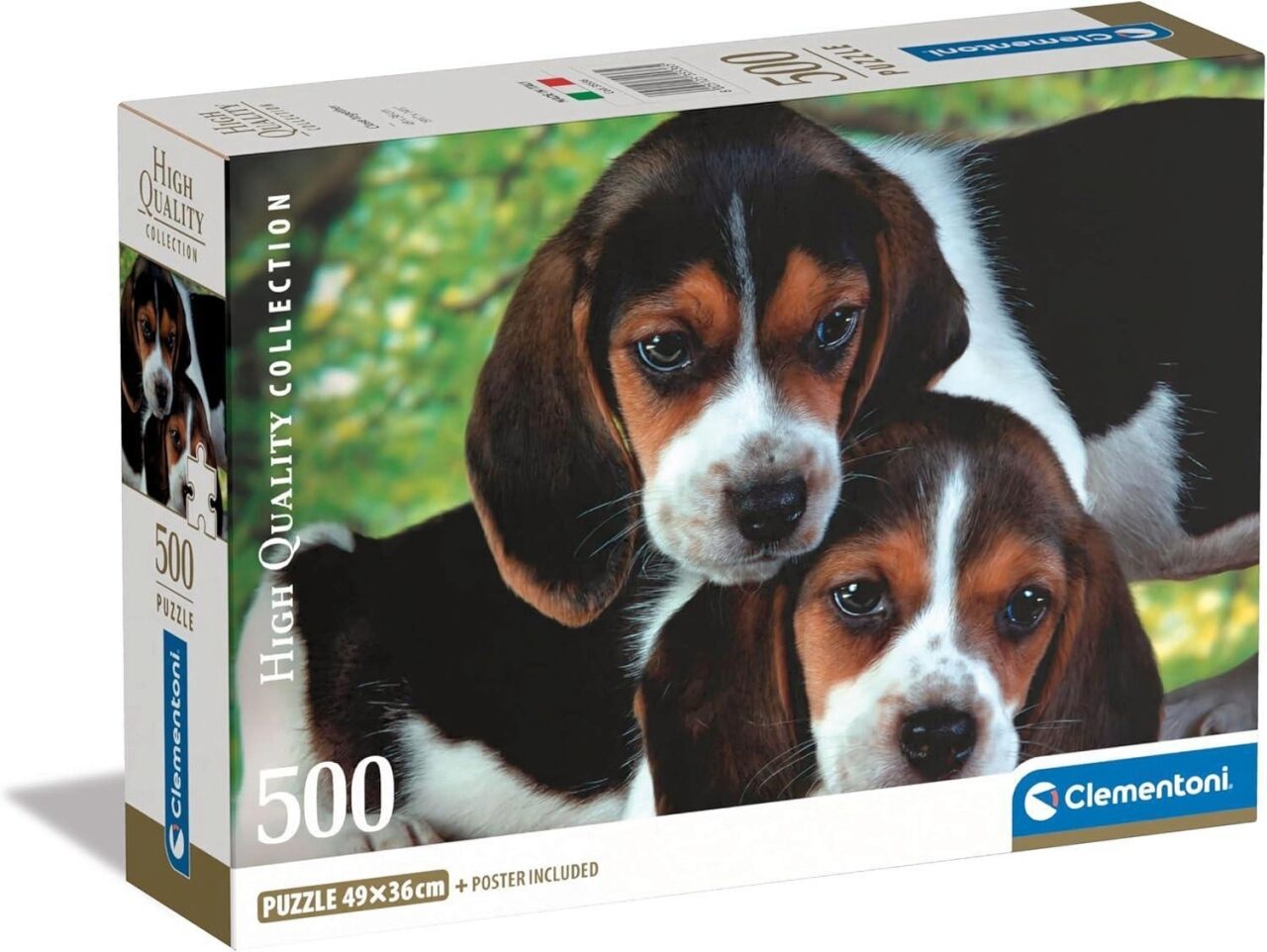 Clementoni 35536 Puzzle 500 Teile High Quality Collection Compact