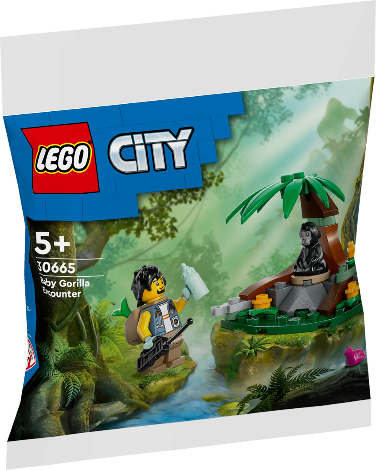 Lego® City Herren 30665 Dschungelforscher Mit Baby-Gorilla