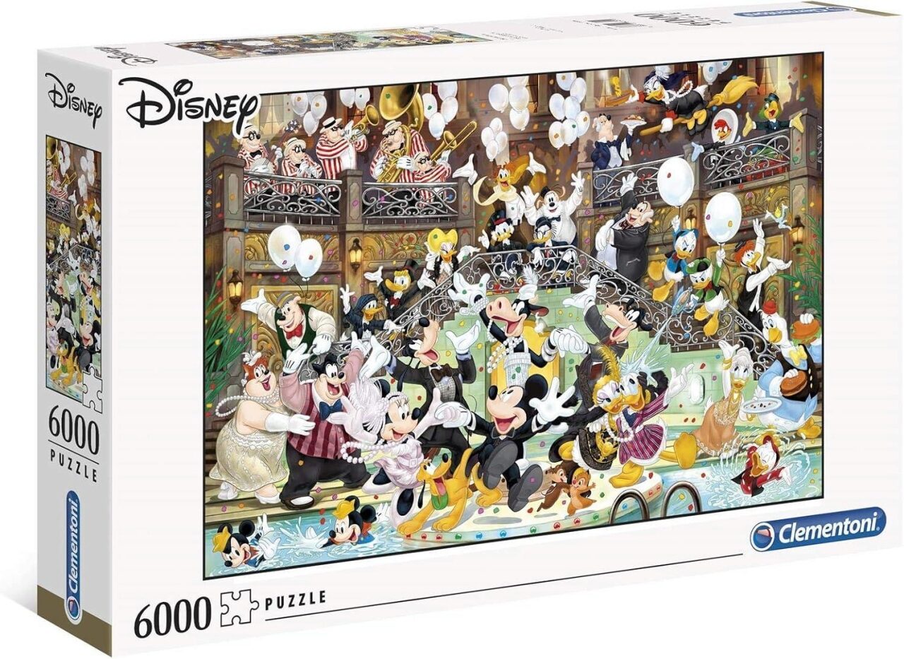 Clementoni 365258 Puzzle 6000 Teile High Quality Collection - Disney Gala