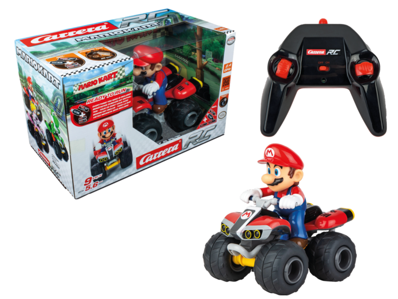 2,4GHz Mario Kart(TM), Mario - Quad, Carrera RC Ferngesteuertes Auto - Bild 7