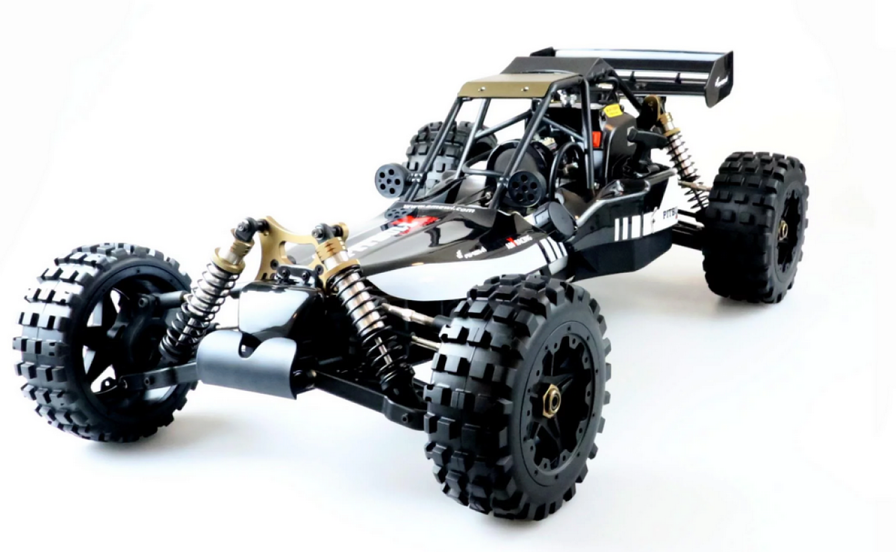 Amewi Schwarz 22414 1:5 Pitbull X Evolution 2Wd Desert Buggy 27Ccm Cy, Rtr - Bild 3