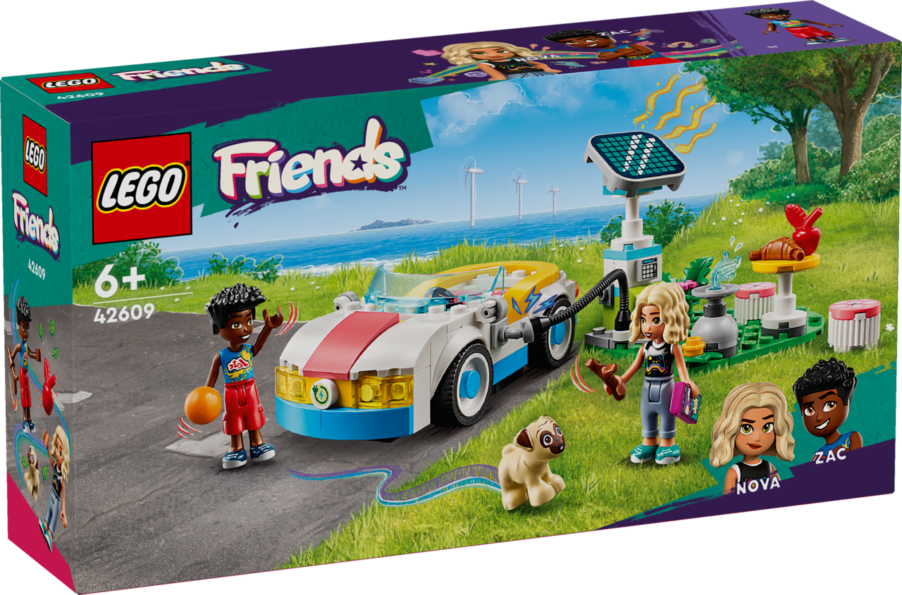 LEGO FRIENDS: E-Auto mit Ladestation (42609) Neu Und OVP - Bild 10