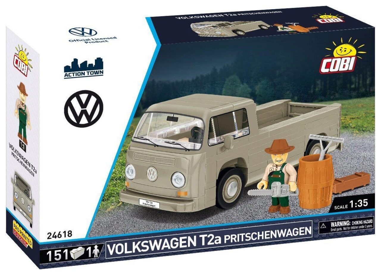 Cobi 24618 1:35 Volkswagen T2a Pritschenwagen