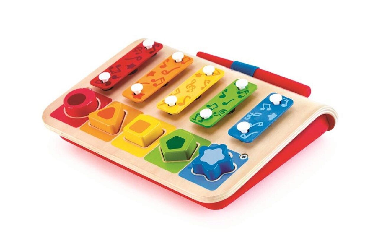 Hape Braun/Blau/Grün Mein Erstes Xylophon-Piano - Bild 5