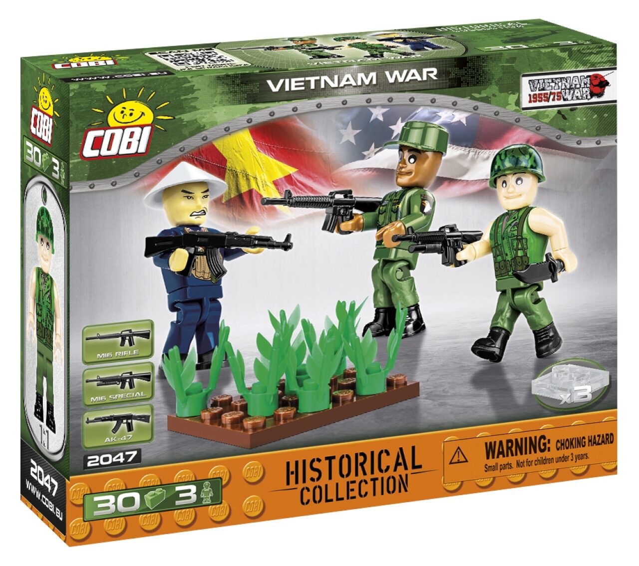 Cobi 2047 3 Figuren Vietnam War