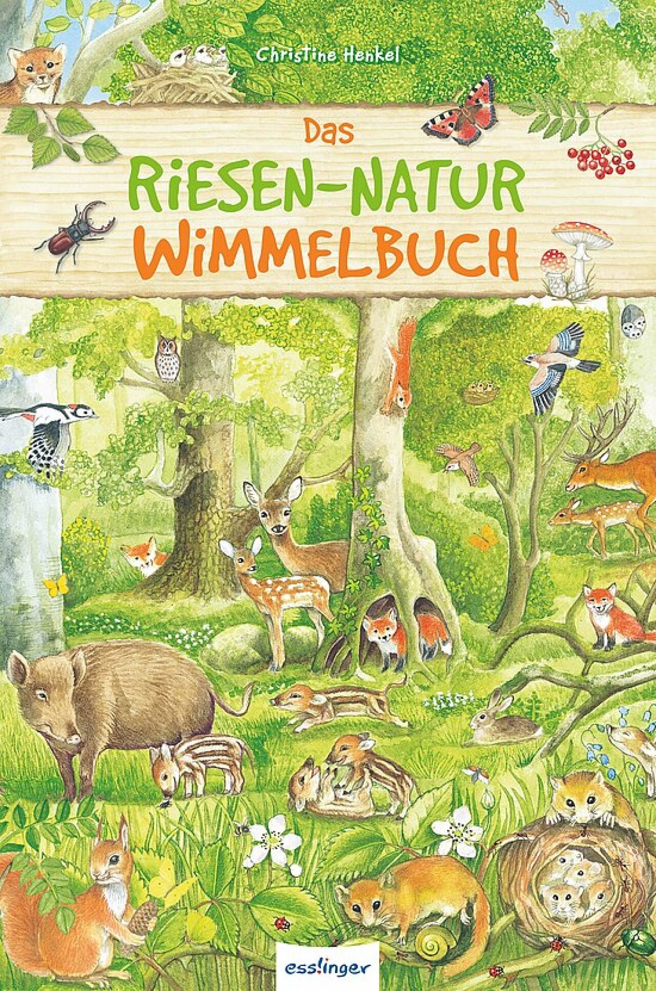 Esslinger Thienemann 823406 Das Riesen-Natur-Wimmelbuch