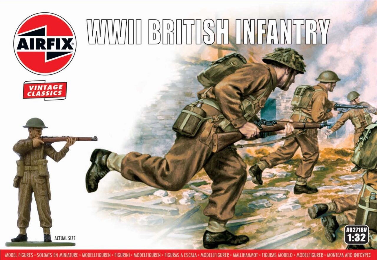 Airfix A02718v 1:32 Wwii Britische Infanterie