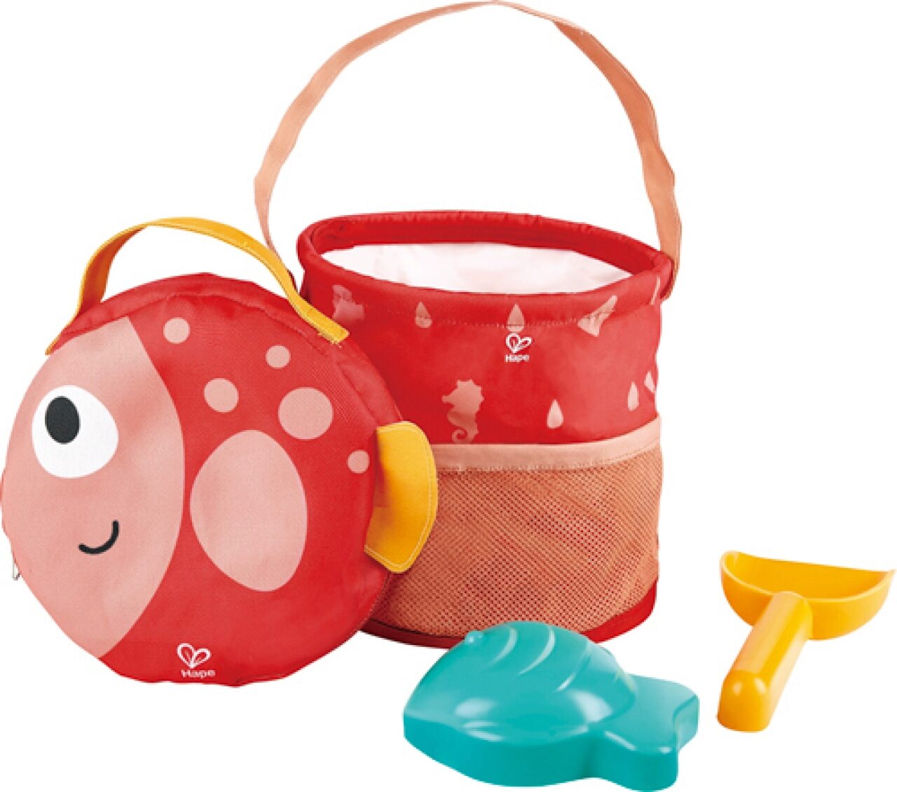 Hape Unisex Sandspielzeug Faltbares Strand-Spielset Rot Baby - Image 2