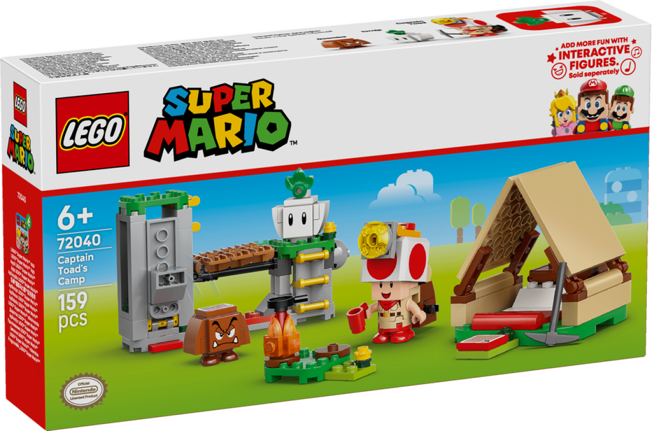 Lego® Super Mario™ Jungen Lego® Super Mario 72040 Kapitän Toad-Camp