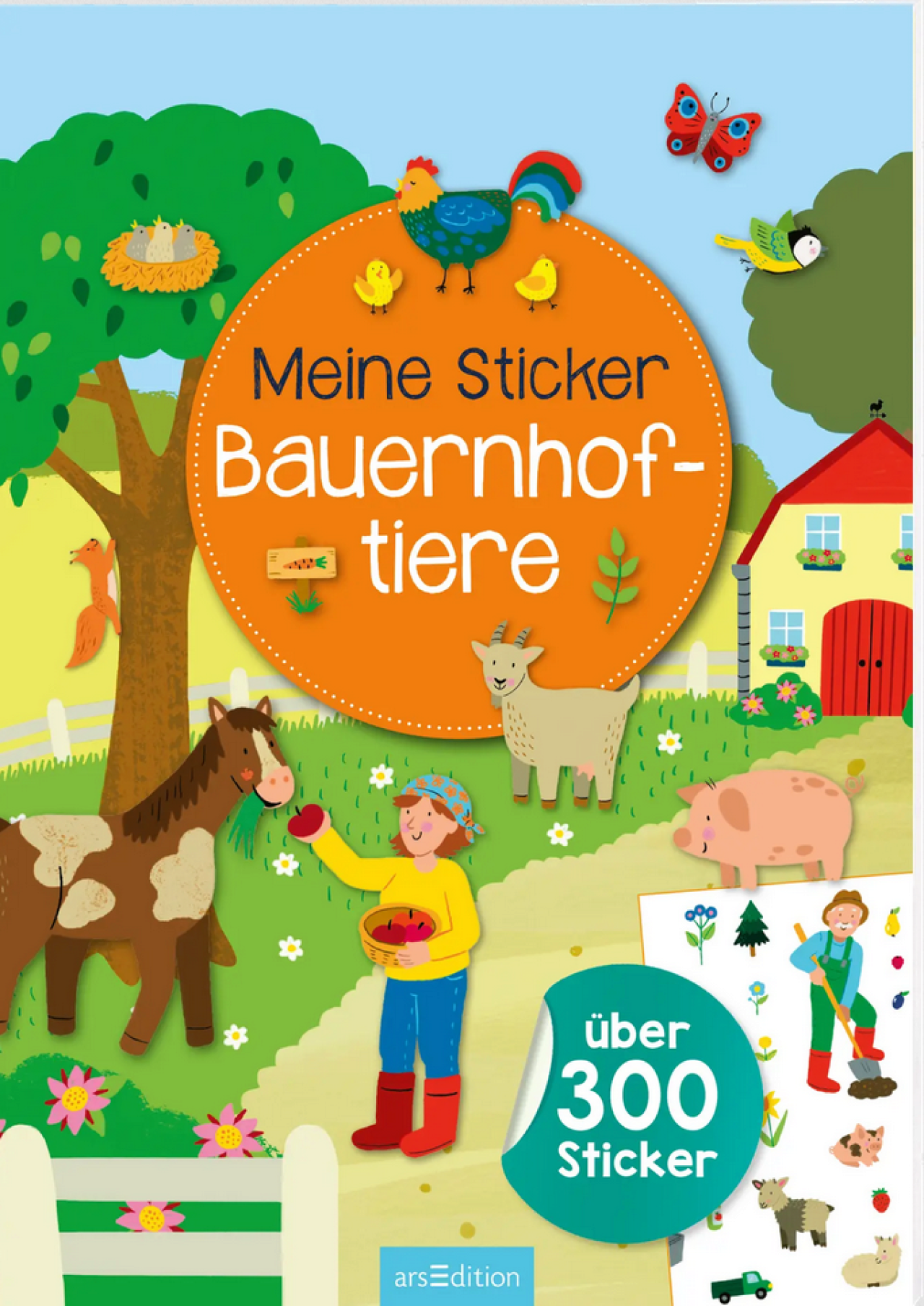 Ars Edition Gmbh Meine Sticker - Bauernhoftiere - Bild 4