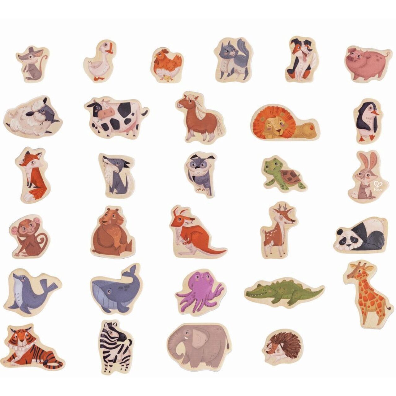 Hape E2002 Magnetische Tiere - Image 2