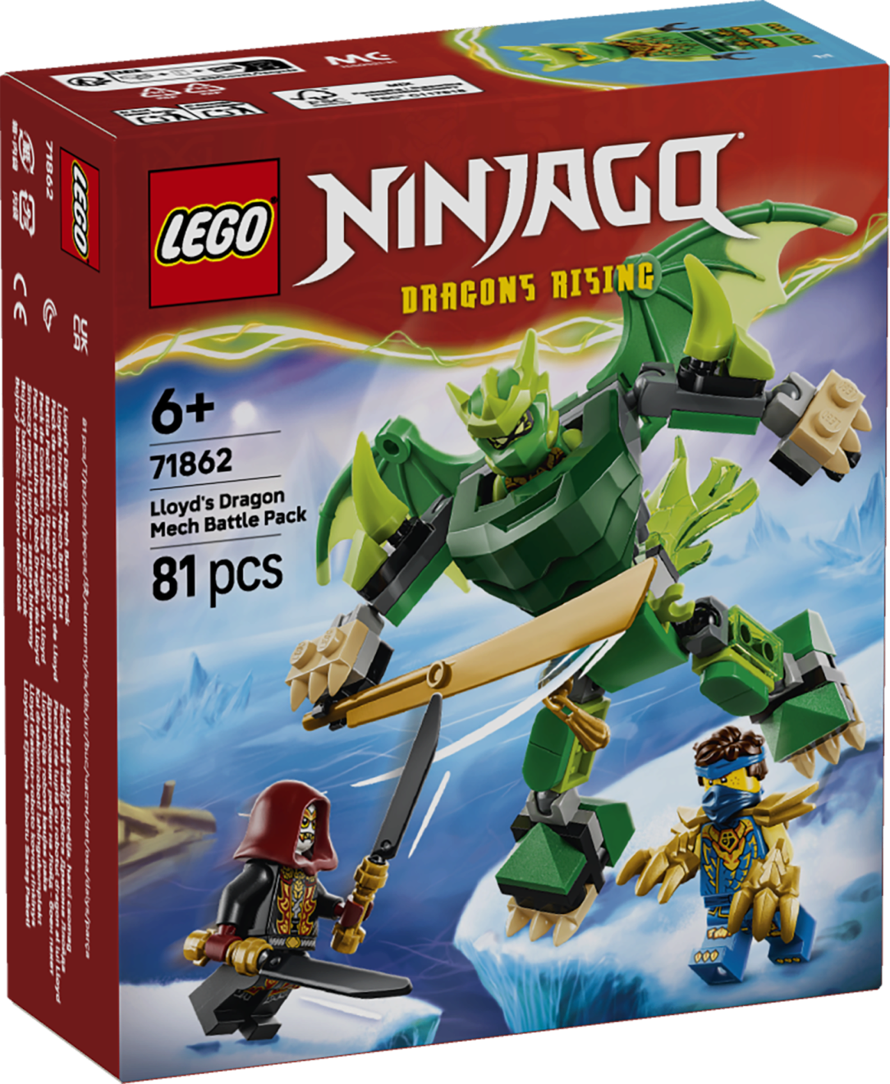 Lego® Ninjago™ Lego® Ninjago 71862 Lloyds Drachen-Mech Battle Set - Bild 14