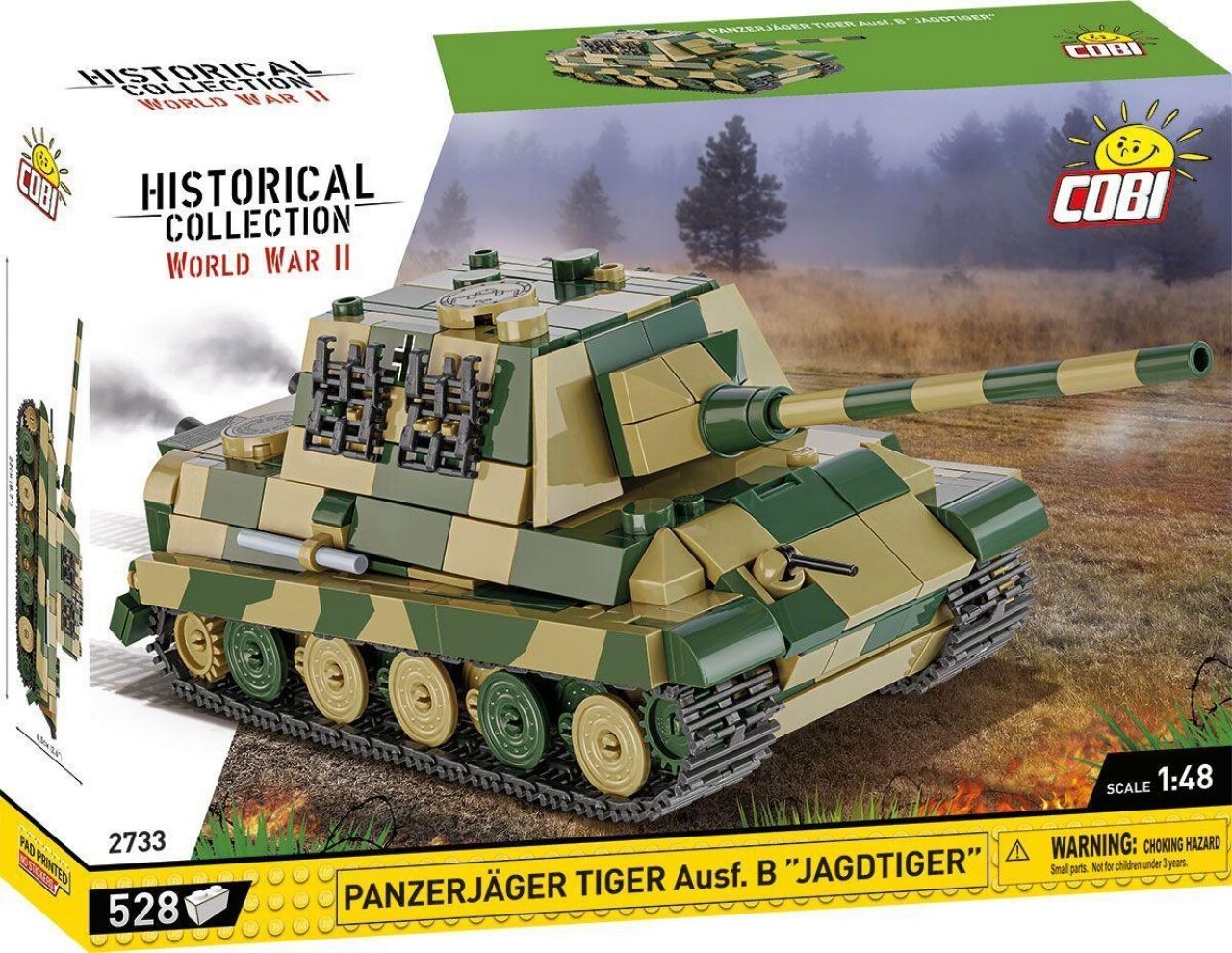 Cobi 2733 1:48 Panzerjäger Tiger Ausf.b Jagdtiger
