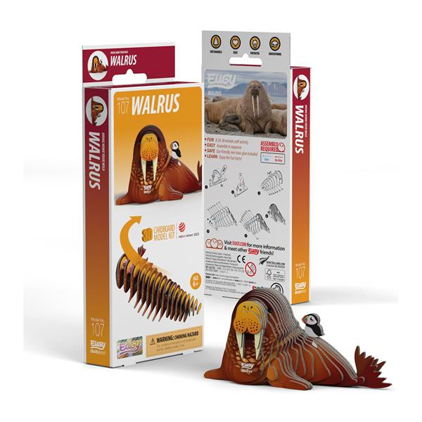EUGY - 3D Bastelset Walross | Eugy | Deutsch | Spiel | 650107 | 2024 - Bild 6