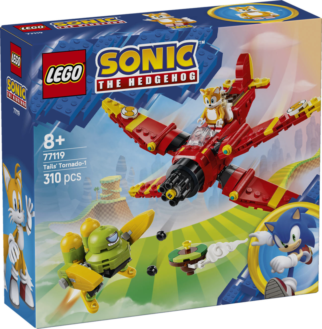 Lego Lego® Sonic The Hedgehog™ - 77119 Tails’ Tornado-1 152 Mehrfarbig in Größe 99 - Bild 11