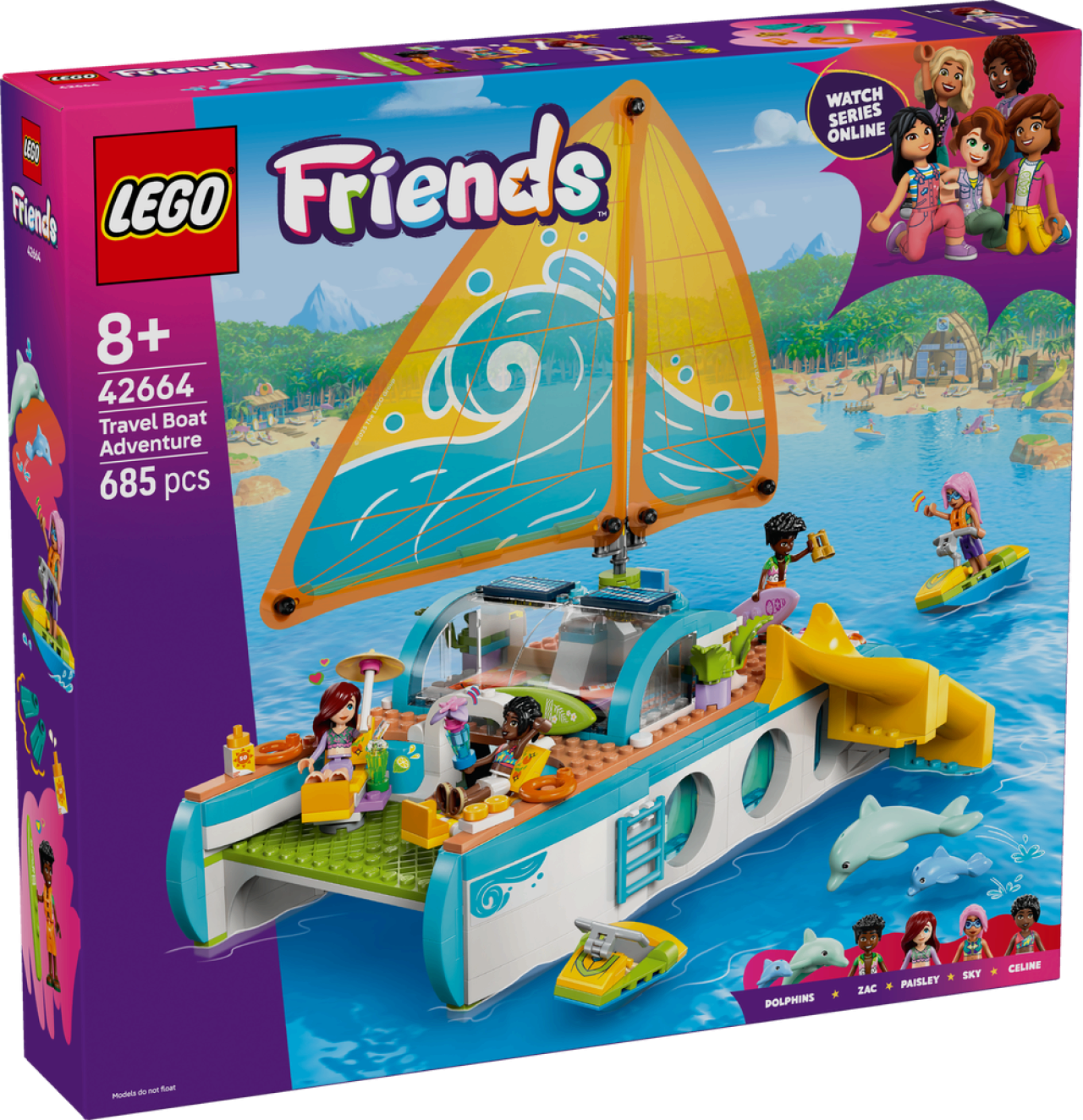 LEGO Friends 42664 Segelabenteuer Klemmbausteine Bausatz - Bild 13