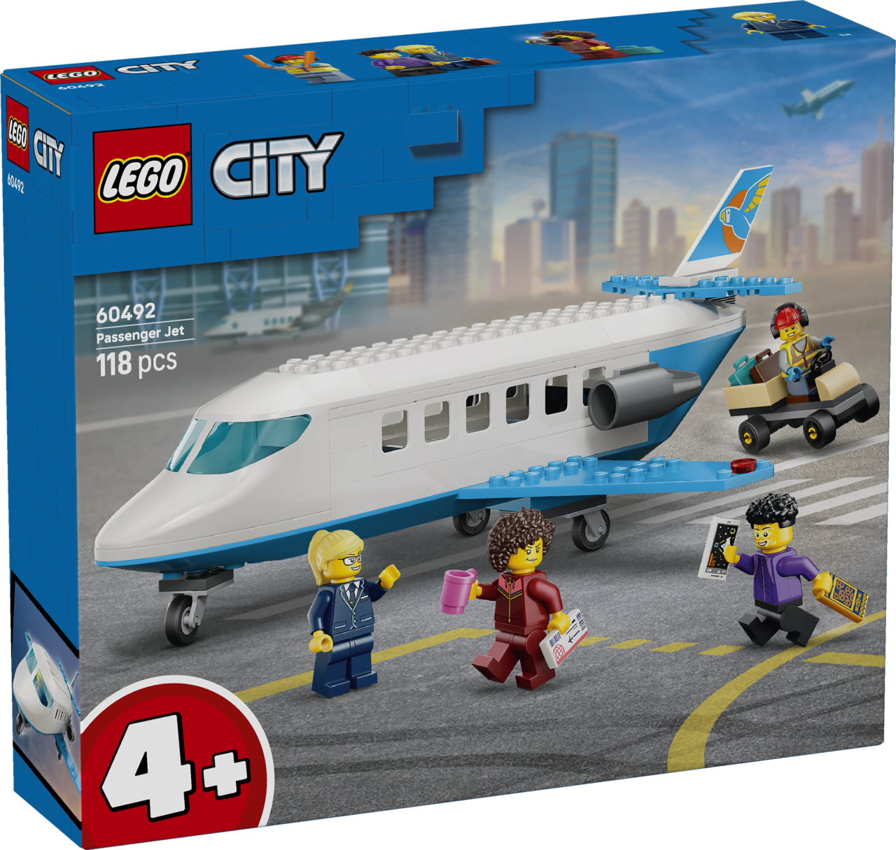 LEGO® City 60492 Passagierjet - Bild 16