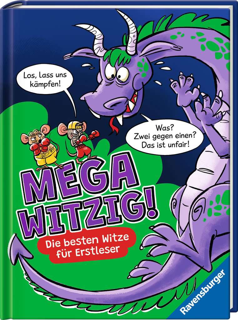 Ravensburger Mädchen 46470 Mega Witzig! Die Besten Witze Für Erstleser