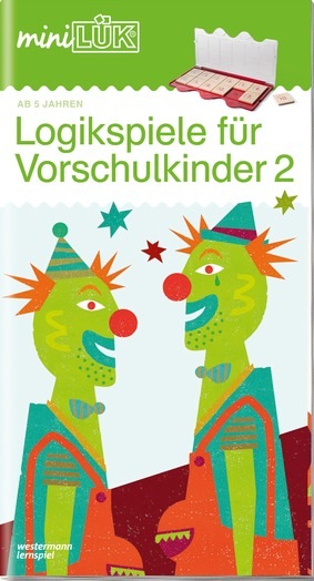Lük 240447 Minilük-Logikspiele Vs-Kinder 2 (Überarbeitung "Gehirnjogging)