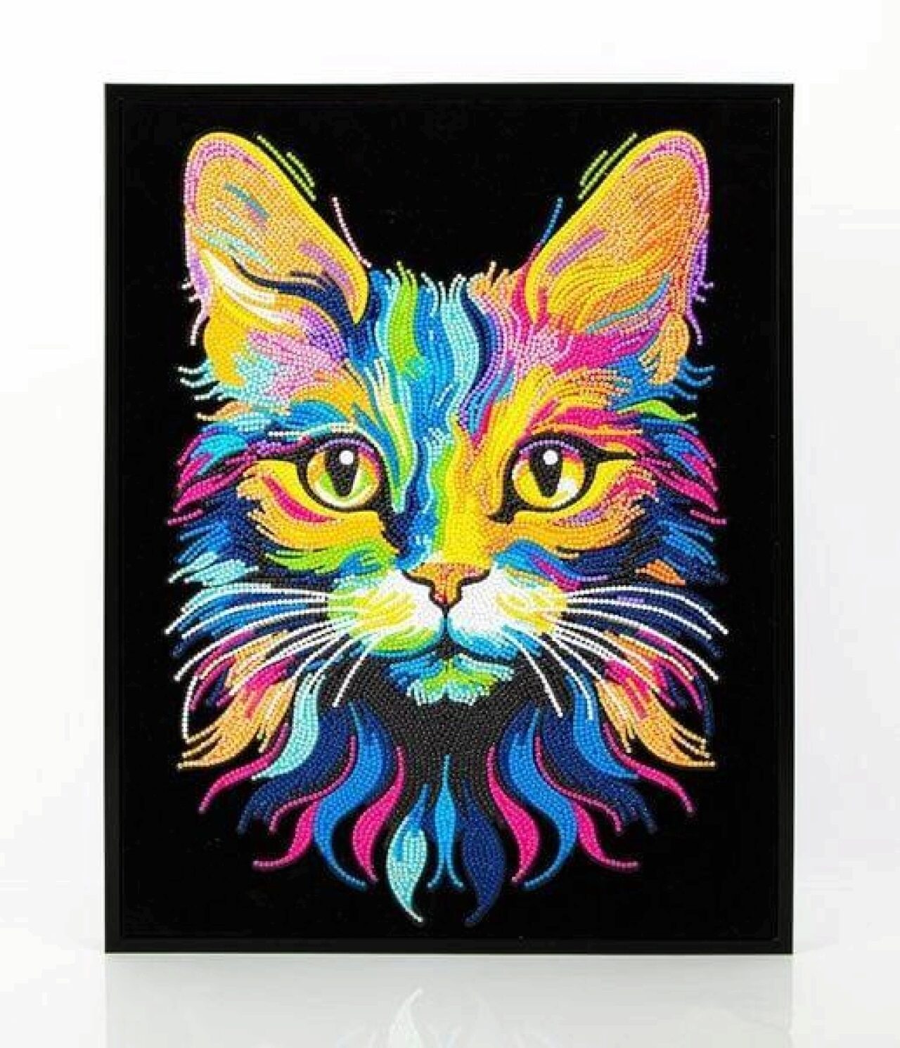 Diamond Dotz® Diamond Dotz Dd25019 Diamond Painting Katze Neon Noir, Fortgeschrittene