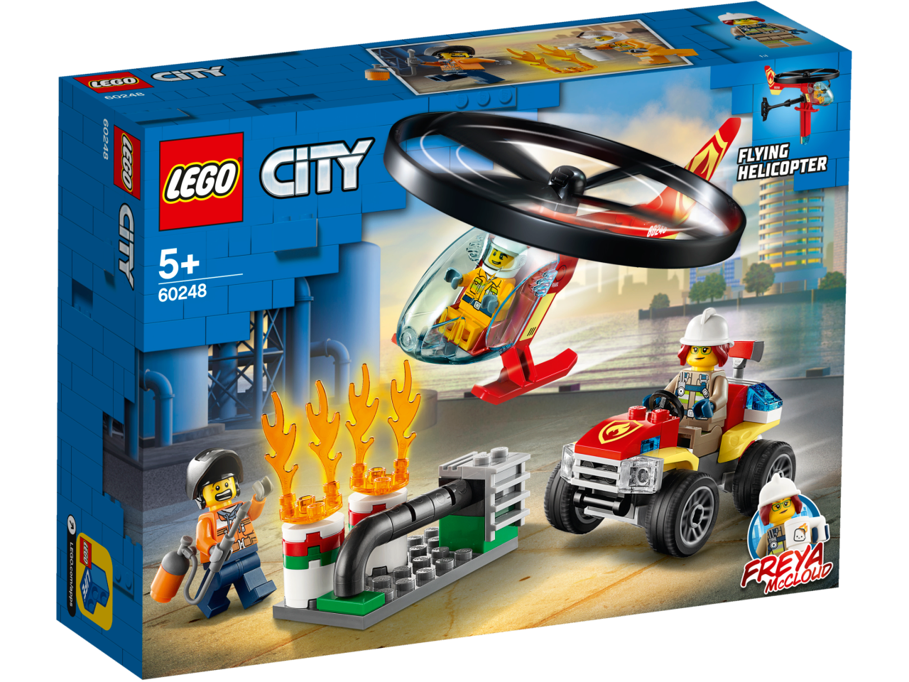 Lego® City 60248 Einsatz Mit Dem Feuerwehrhubschrauber