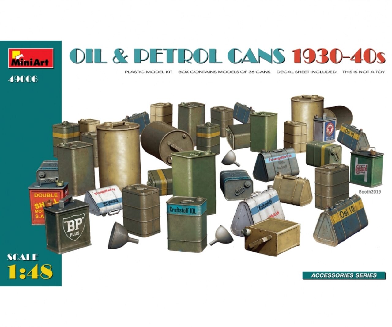 MiniArt 49006 Oil & Petrol Cans 1930 1940 - Zubehör - 1:48 - Bild 3