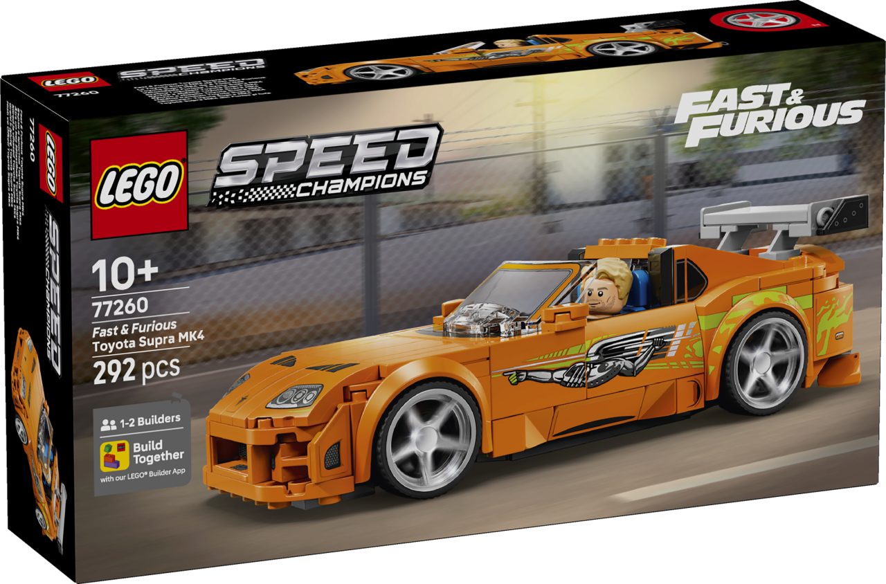 Lego® Speed Champions Orange 77260 The Fast And The Furious Toyota Supra Mk4 - Image 20