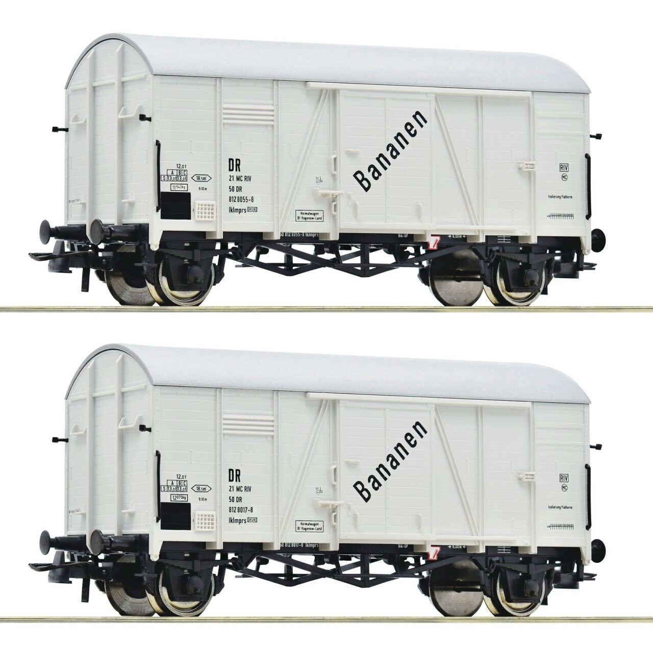 Roco 77027 H0 3-Tlg. Set: Schiebeplanenwagen, Öbb, Ep. Vi