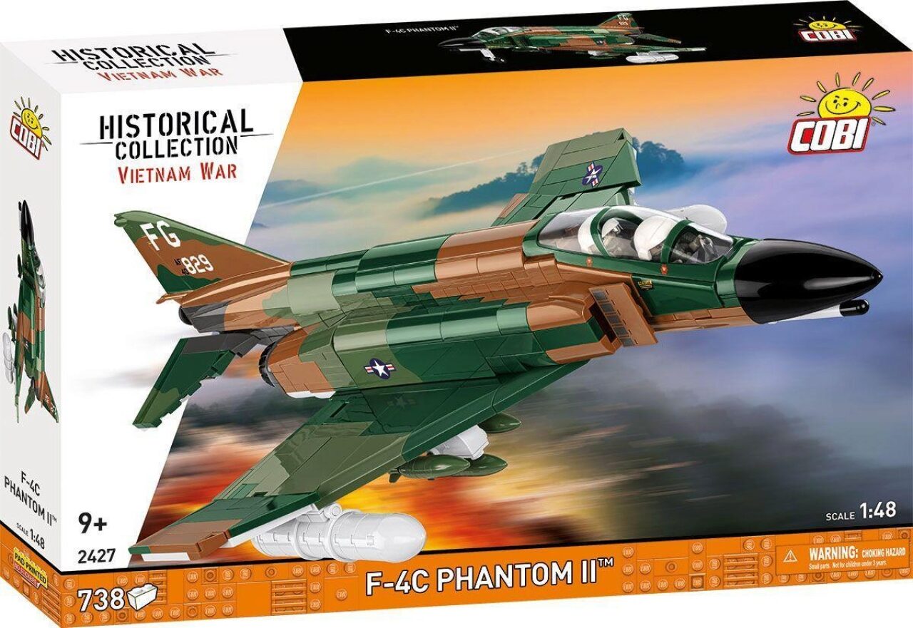COBI 2427 - Vietnam War 1955/75 - Kampfflugzeug F-4C Phantom II - Bild 4