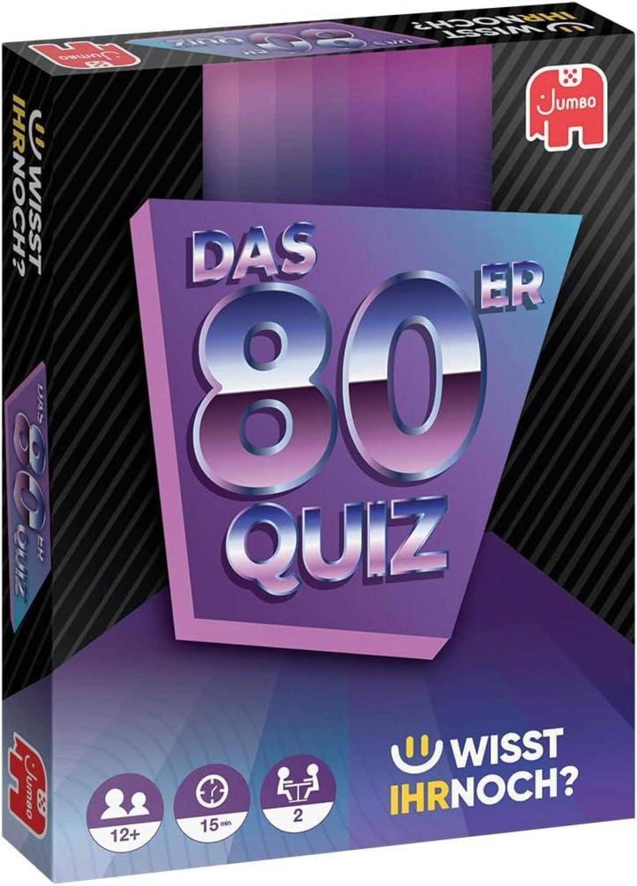 Jumbo Spiele 1110100512 Wisst Ihr Noch? - Das 80Er Quiz