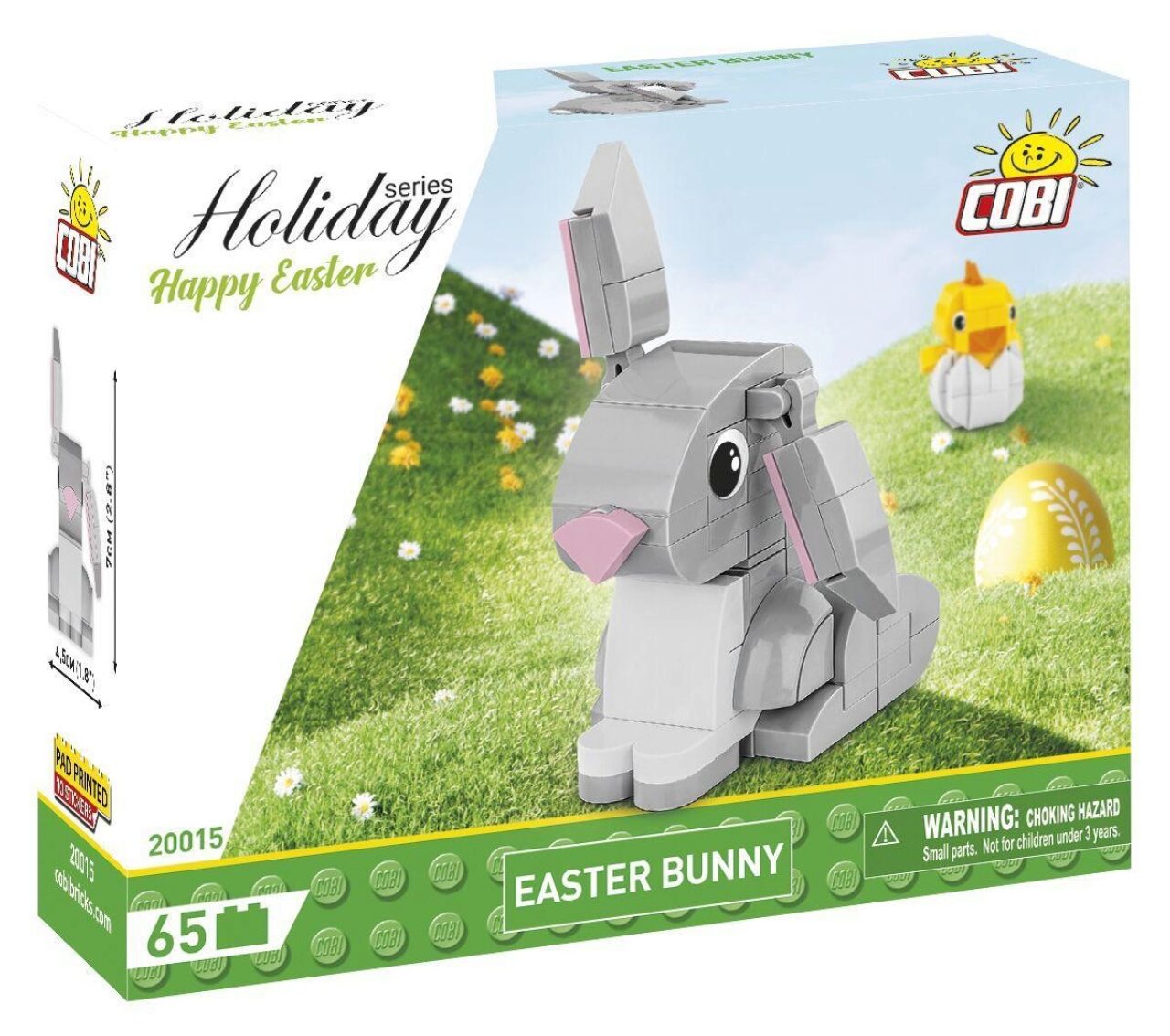 COBI 20015 Holiday Series ""Happy Easter"" - Easter Bunny (Osterhase) 65 Teile - Bild 6