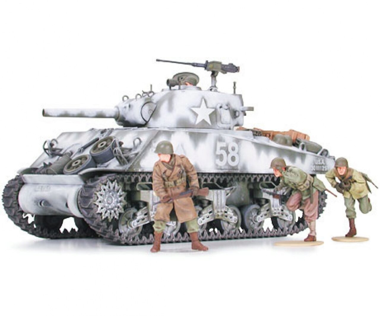 Tamiya 300035251 1:35 Us Sherman M4a3 105Mm Ha