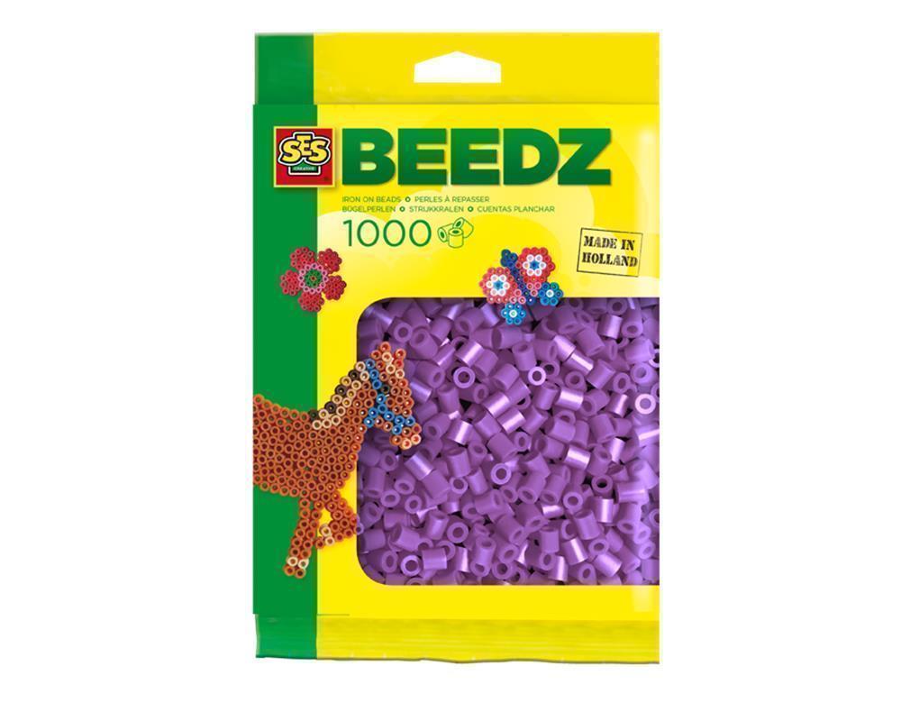 Ses 00709 Bügelperlen 1000 Stück Violett