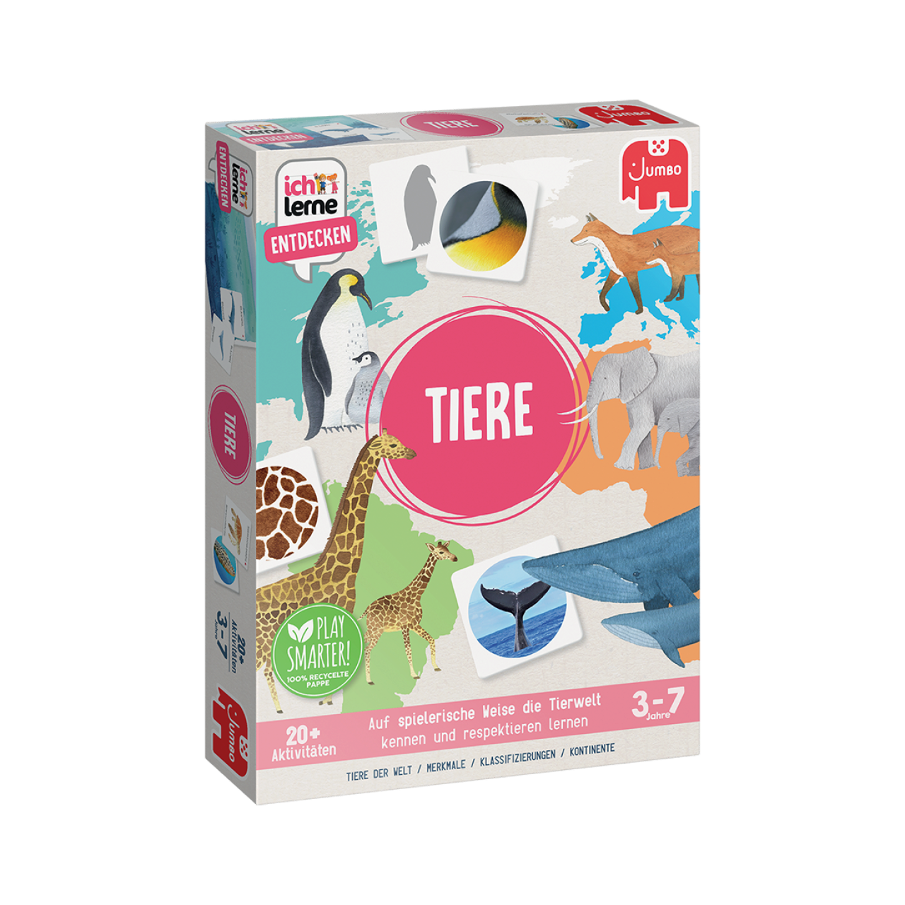 Jumbo Spiele 1110100047 Ich Lerne Entdecken - Tiere - Bild 11