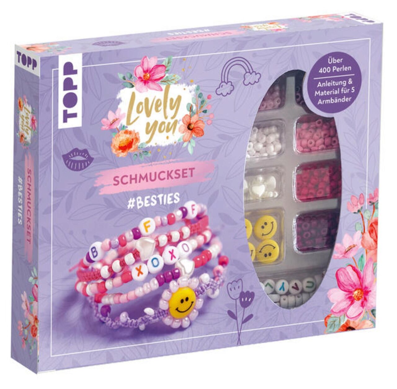 Lovely You Schmuckset #Besties. Anleitung und Material für 5 Armbänder. Über 400 Perlen - Image 9