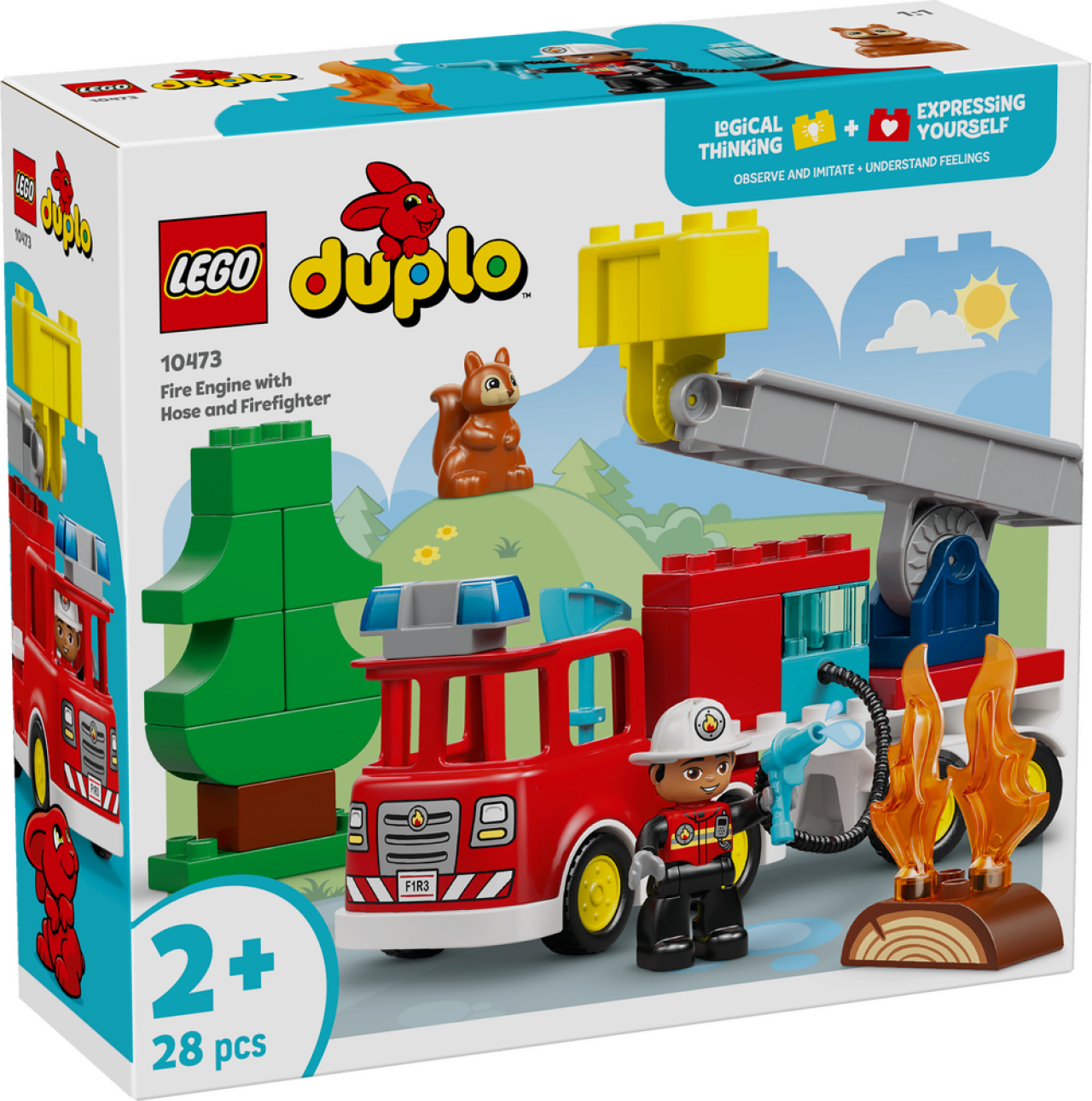 Lego Multicolore Duplo Feuerwehrwagen Baukasten - Bild 19