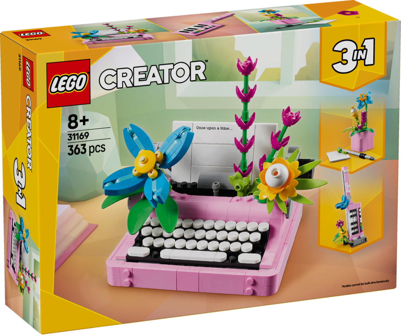 Lego Lego® Creator 3-In-1 - 31169 Schreibmaschine Mit Blumen Bunt in Größe 99 - Bild 18