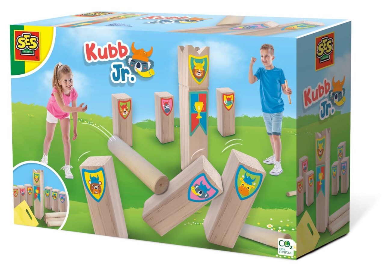 Ses Rot/Blau 02297 Kubb Junior - Image 2