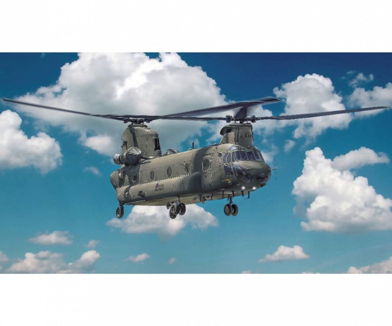 Italeri Mehrfarbig 1:48 Chinook Hc.2 Ch-47F - Image 2