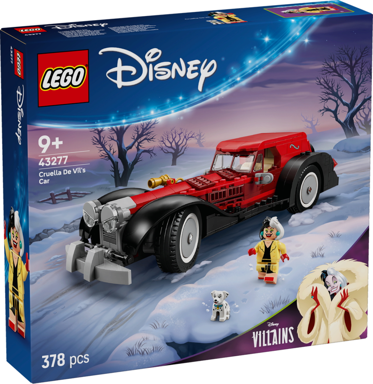 Lego® Disney Classic Mädchen Lego 43277 Disney Classic 43277 Cruella De Vils Auto
