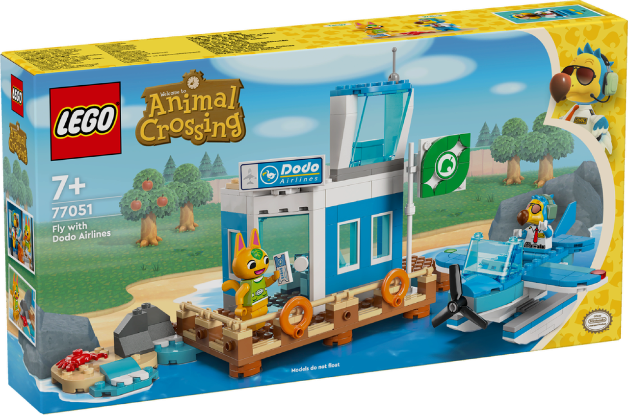 Lego® Animal Crossing™ Mädchen Orange Lego® Animal Crossing 77051 Flieg Mit Dodo Airlines