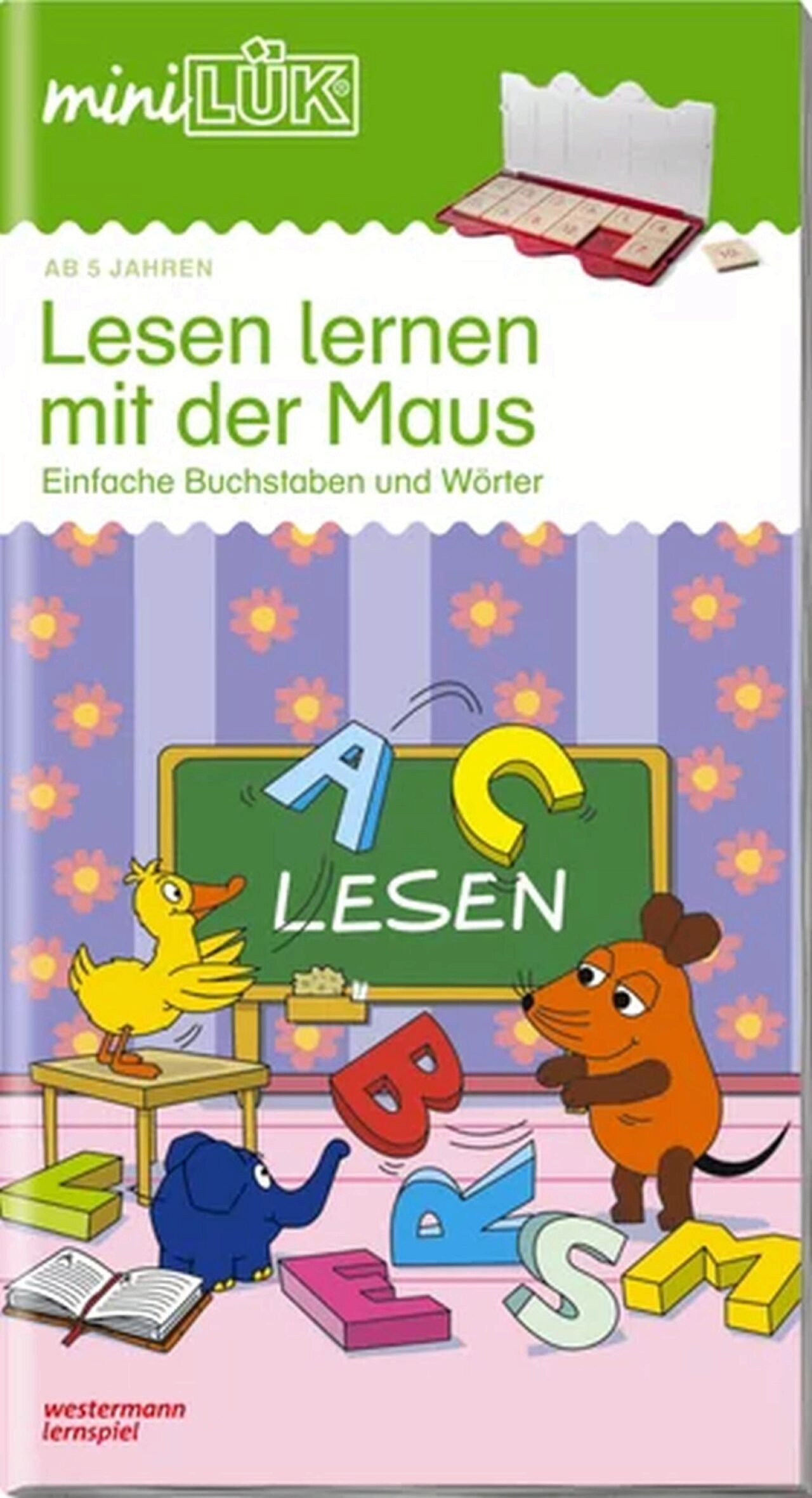 miniLÜK: Vorschule/1. Klasse - Deutsch Lesen lernen mit der Maus: Vorschule/1. Klasse - Deutsch: Einfache Buchstaben und Wörter für Vorschulkinder (miniLÜK-Übungshefte: Vorschule) - Bild 6