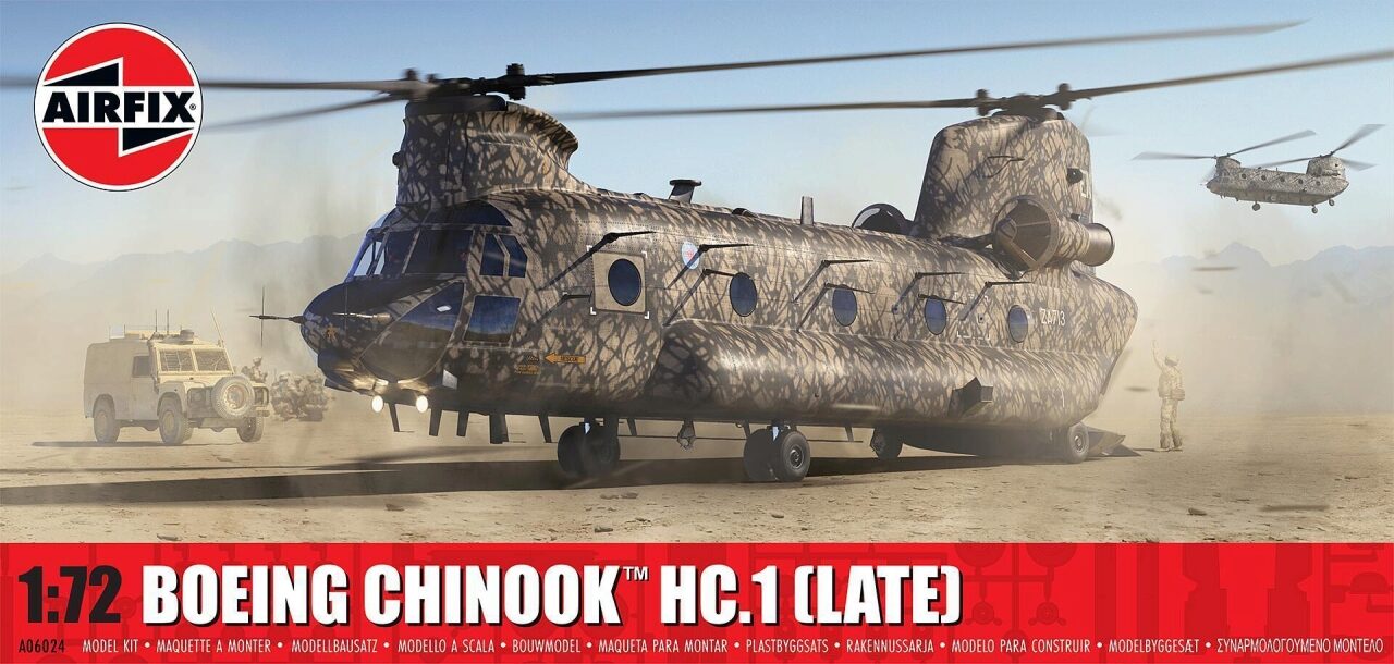 Airfix A06024 1:72 Chinook Hc.1, Späte Version - Bild 6