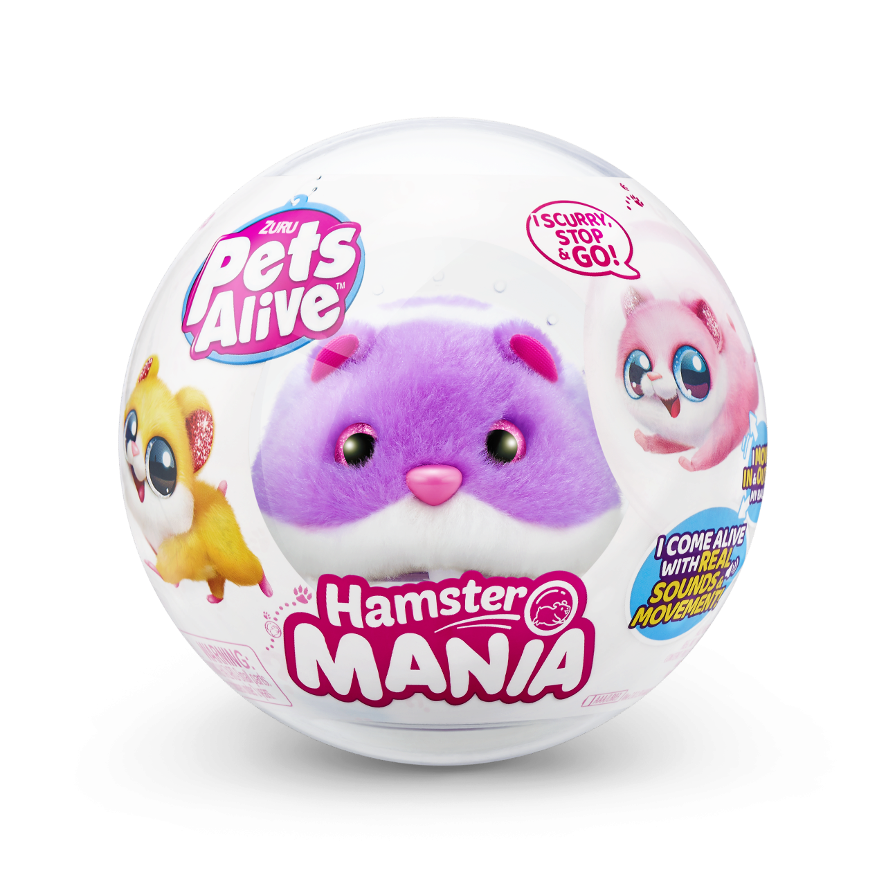 Zuru 11021247 Pets Alive - Hamster Mania, Überraschung