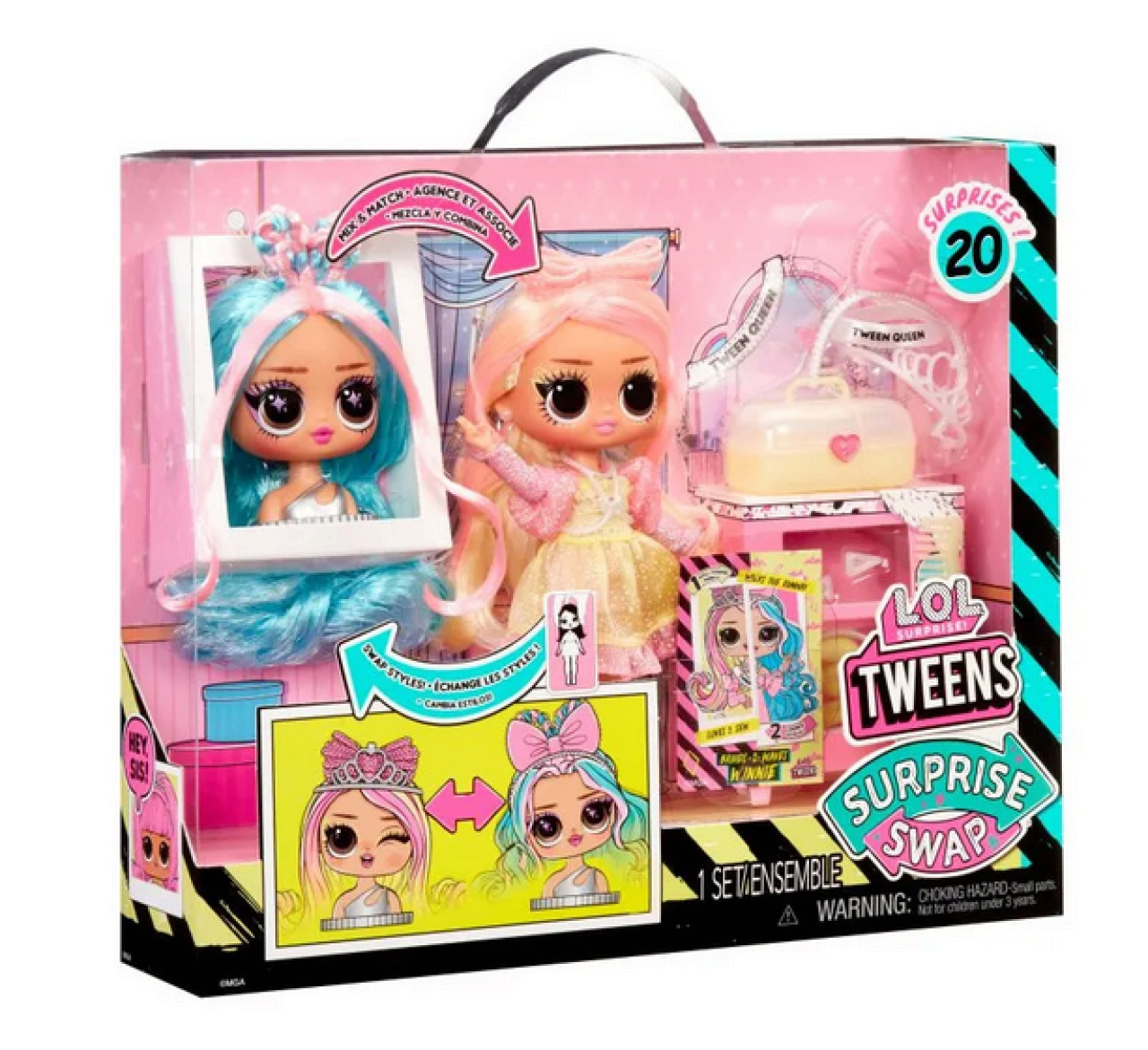 MGA L.O.L SURPRISE TWEENS SURPRISE SWAP Fashion Puppe Braids 2 Waves Winnie  NEU - Image 3