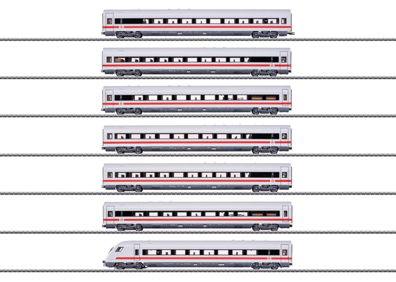Märklin H0 42930 - ICE-Schnellzugwagen-Set, Ep. VI, mfx, LED-Innenbel.  Neuware - Image 4