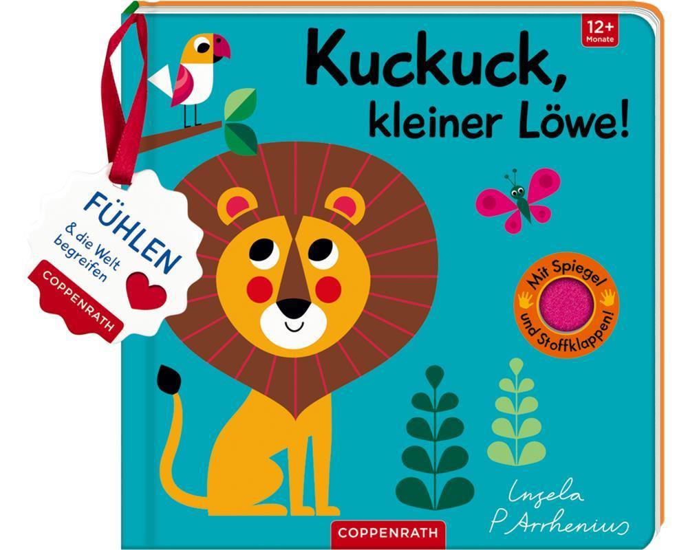 Coppenrath 62687 Mein Filz-Fühlbuch: Kuckuck, Kleiner Löwe!