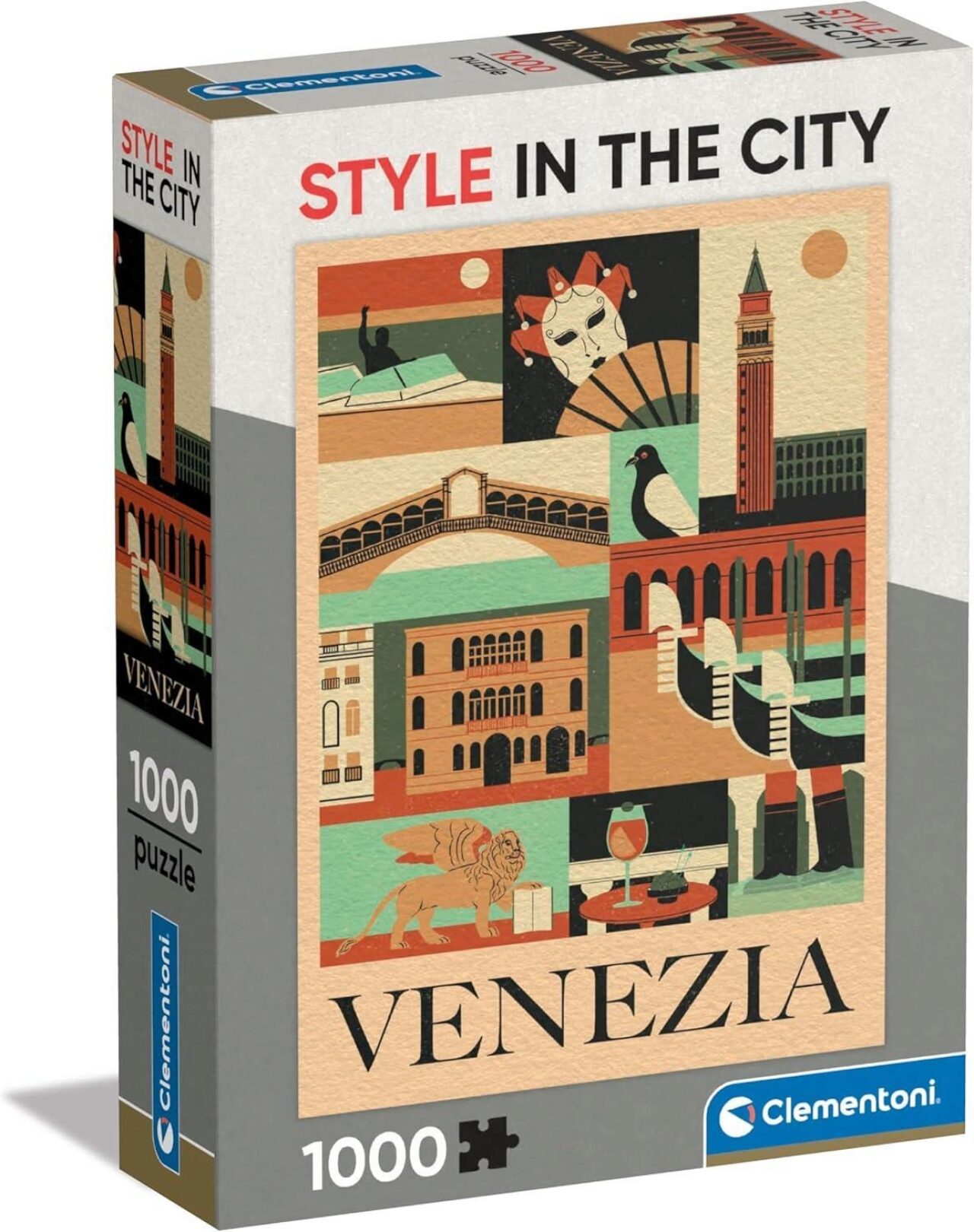 Clementoni 39846 Puzzle 1000 Teile Style In The City Collection Compact - Bild 3