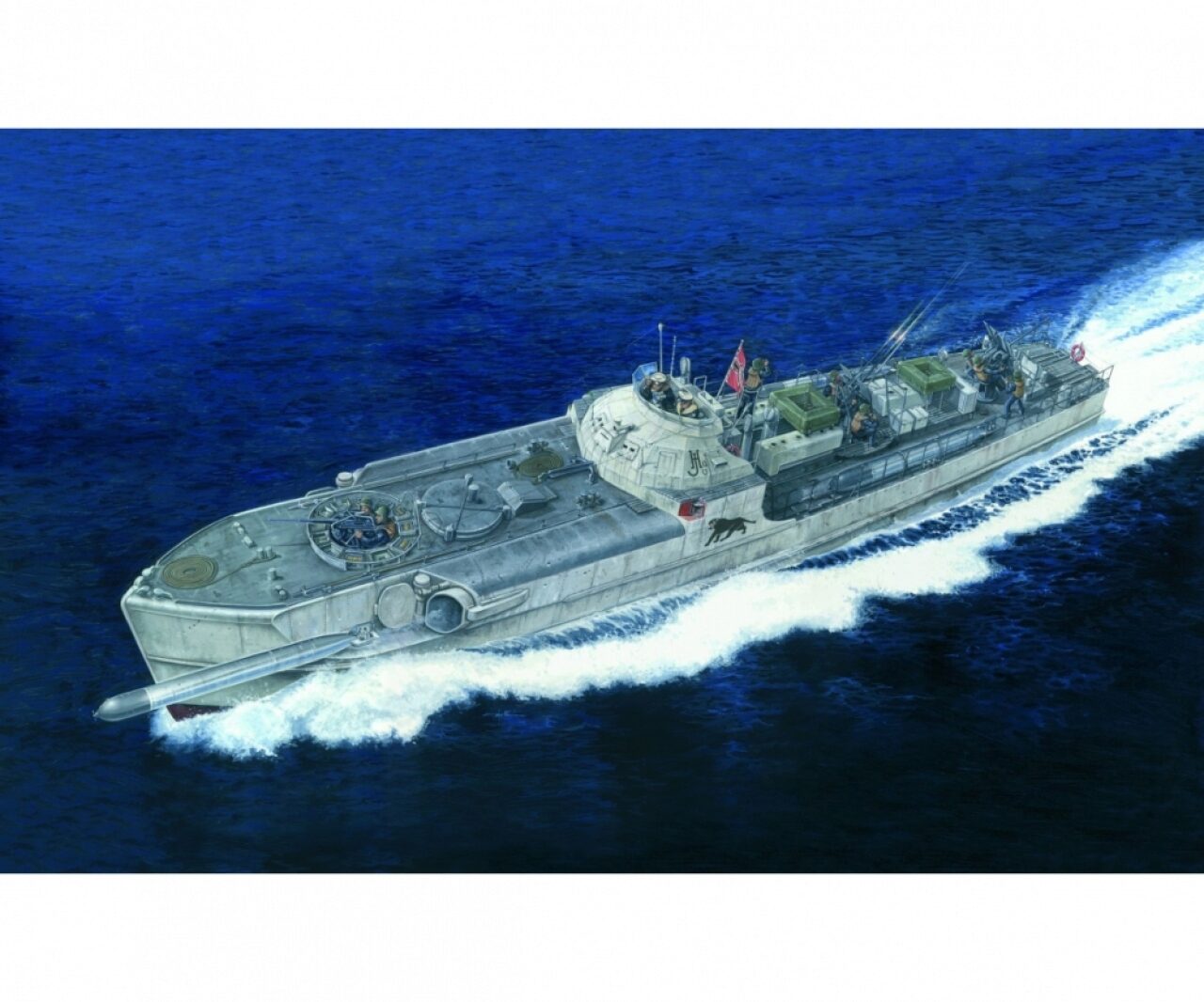 Italeri 5603 Deutsches Schnellboot Typ S-100 - 1:35 - Bild 4