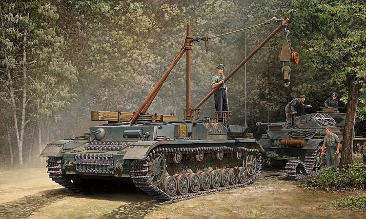 Trumpeter 00389 1:35 Deutscher Bergepanzer Iv - Bild 4